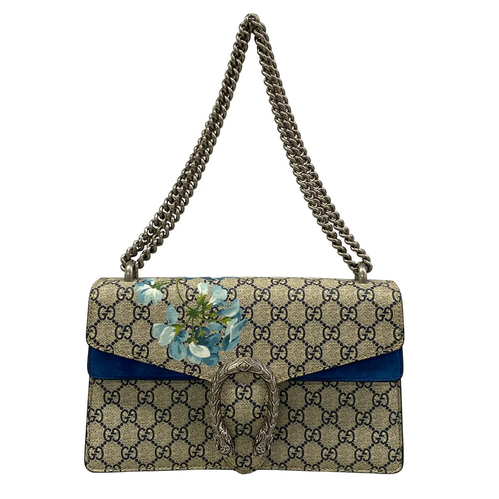 Gucci Dionysus Beige Light Blue Pvc #337978G12B